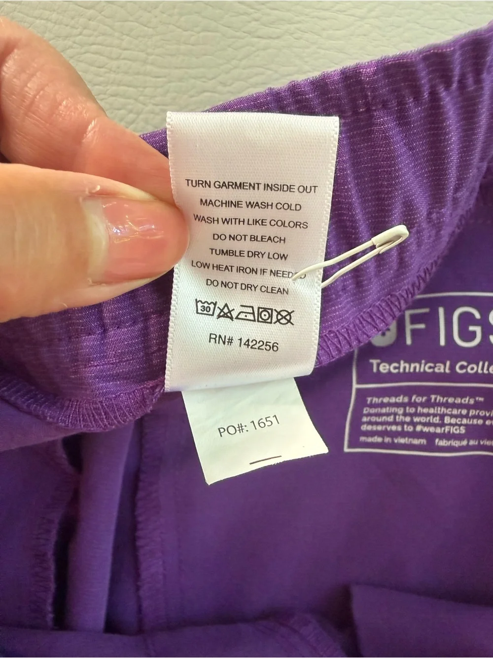 Figs Men’s Tansen Joggers Scrub Pants Purple Medium mxxsw2004 Technical Collec